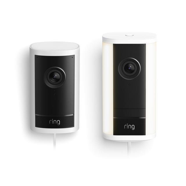 Ring Outdoor Cam Pro, Plug-In + Spotlight Cam Pro, Plug-In (for 2nd Generation) in White