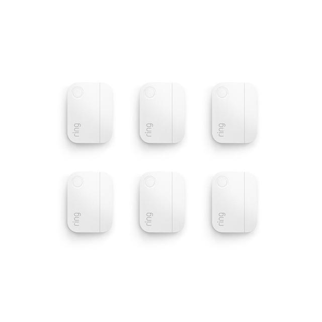 Ring Alarm Window and Door Contact Sensor (for 2nd Generation) in White | Pack of 6