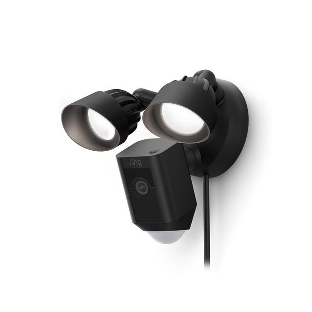 Ring Floodlight Cam Plus Plug-In in Black | Pack of 1