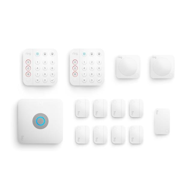 Ring Alarm Pro Security Kit, 14-Piece (with built-in eero Wi-Fi 6 router) in White