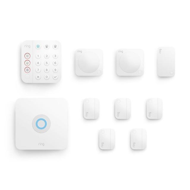 Ring Alarm Security Kit, 10-Piece (for 2nd Generation) in White