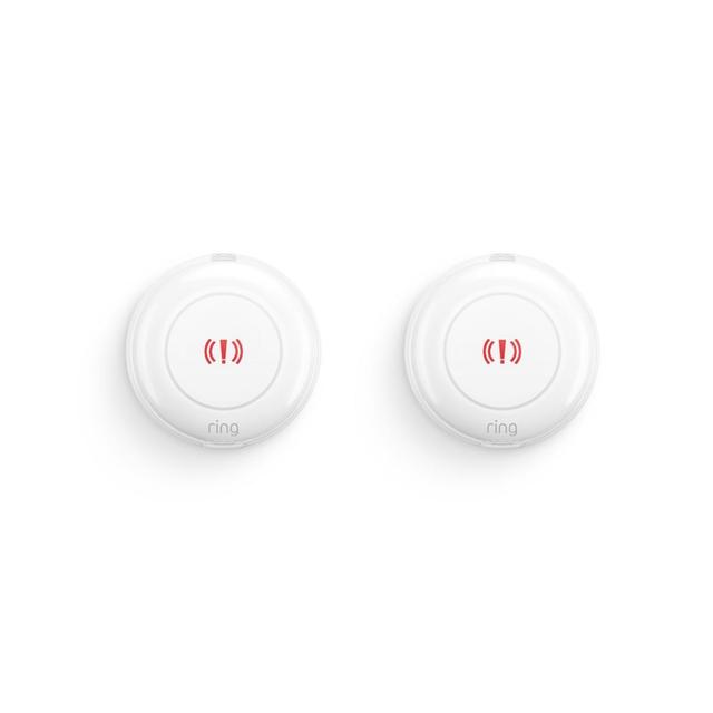 Ring Panic Button (for 2nd Generation) in White | Pack of 2