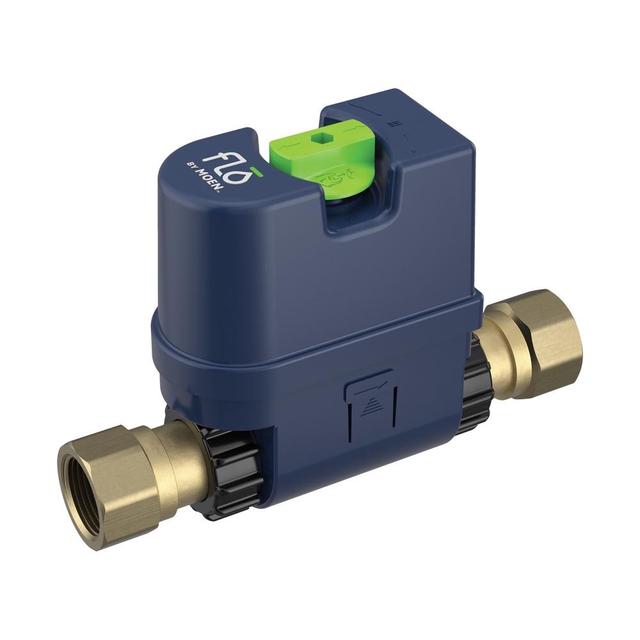 Ring Flo by Moen 1-Inch Smart Water Shutoff (Works with Ring)