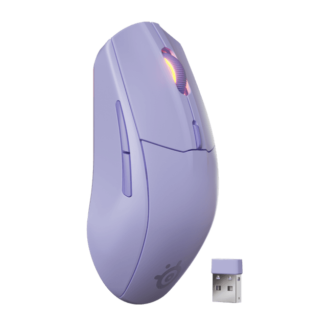 SteelSeries Rival 3 Gen 2 Wireless Gaming Mouse | Lavender