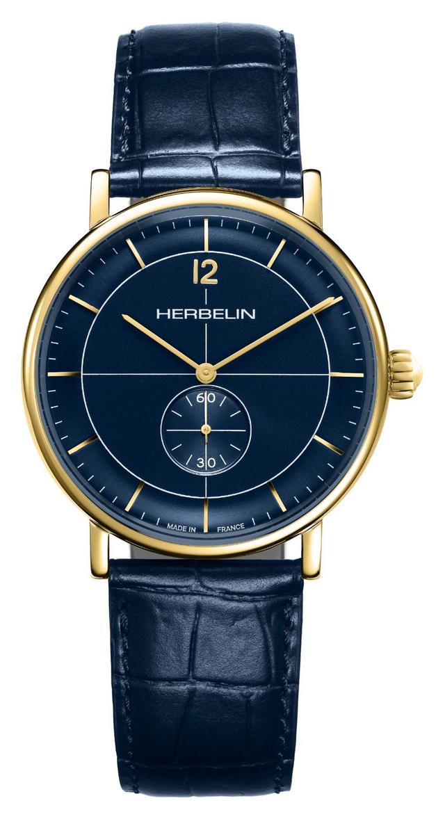 Herbelin 18247P15 Men's Inspiration (40mm) Blue Dial / Blue Watch