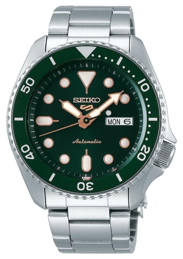Seiko SRPD63K1 5 Sport | Sports | Automatic | Green Dial | Watch