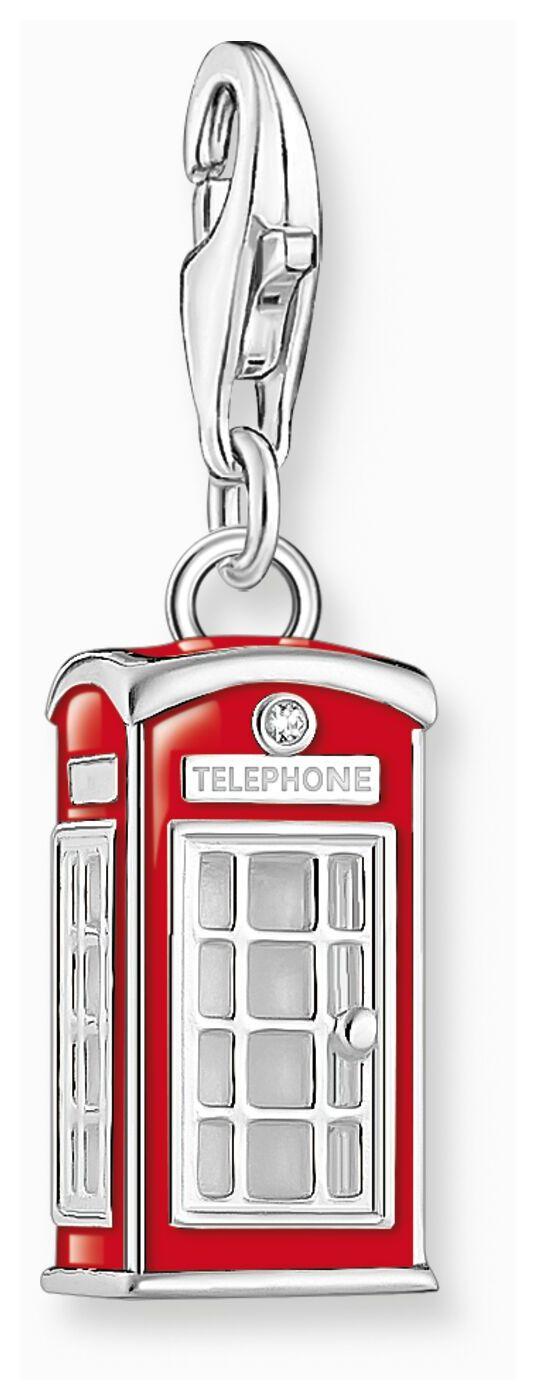 Thomas Sabo 2120-041-10 London Telephone Box Red Enamel Jewellery