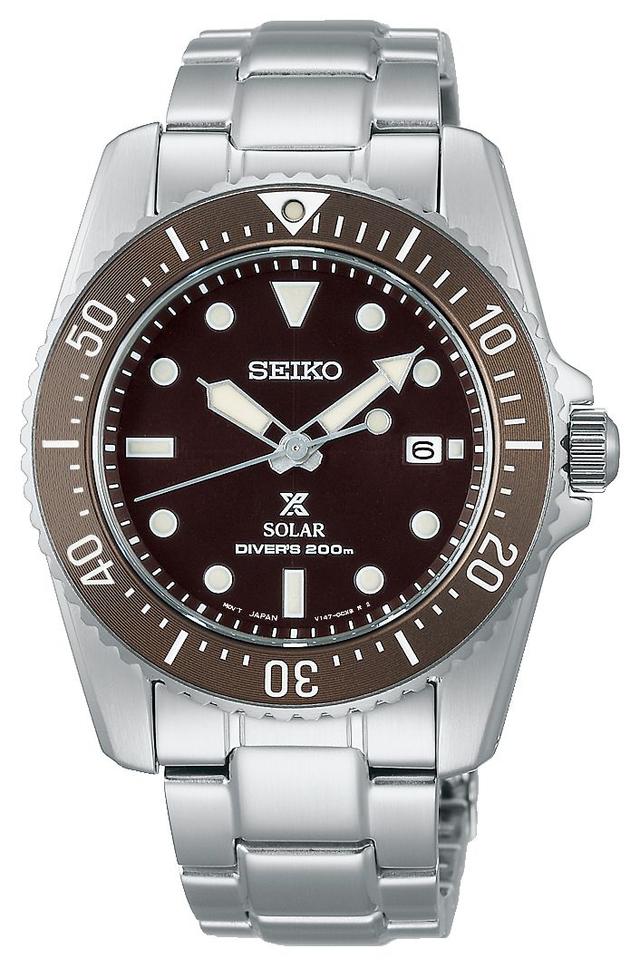 Seiko SNE571P1 Prospex Compact Solar Scuba Diver 38.5mm Watch