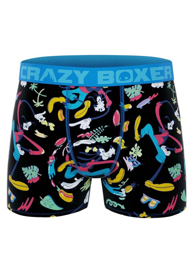 Crazy Boxers Disney Goofy Men's Boxer Briefs | Men's Boxer Briefs