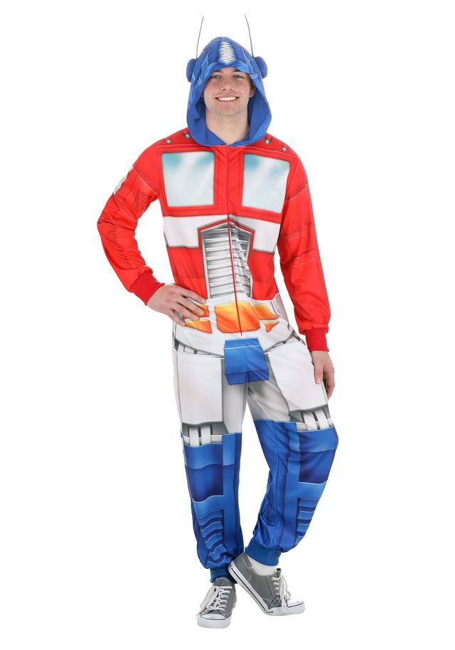 Transformers Optimus Prime Onesie for Adults