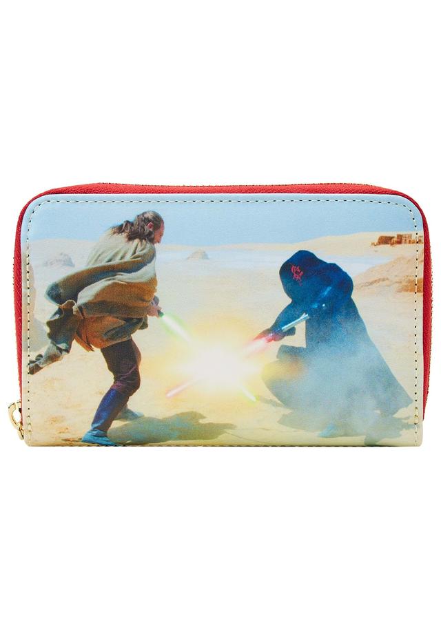 Loungefly Star Wars Scenes Series Phantom Menace Zip Wallet