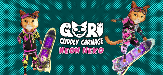 Gori Cuddly Carnage Neon Neko Skin Pack - 3 DLC Outfits