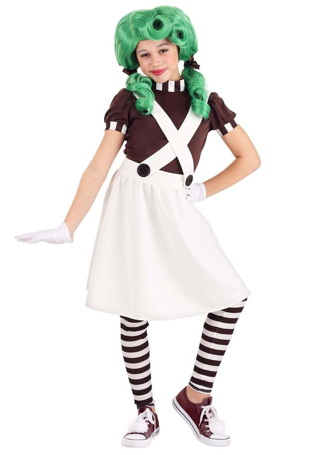 Chocolate Factory Worker Girls Costume