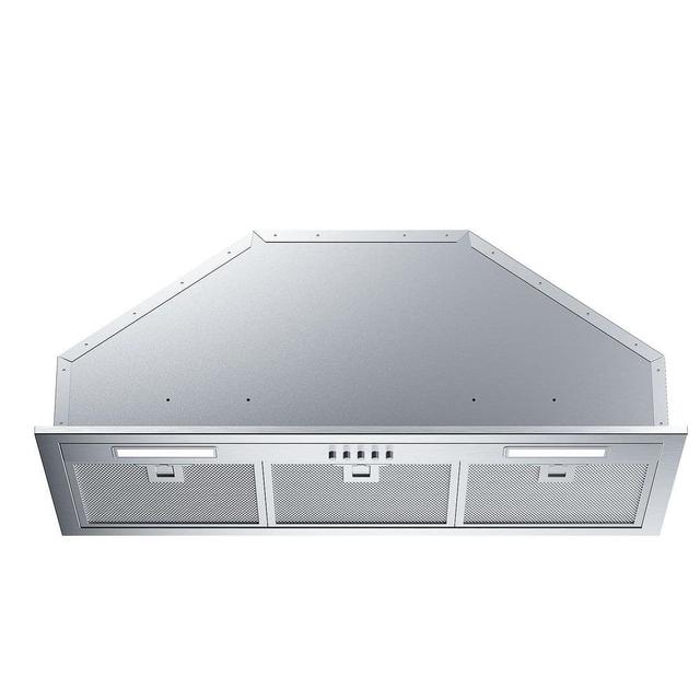 28 in.600 CFM Ductless Convertible Insert Range Hood in Stainless Steel with LED Lights