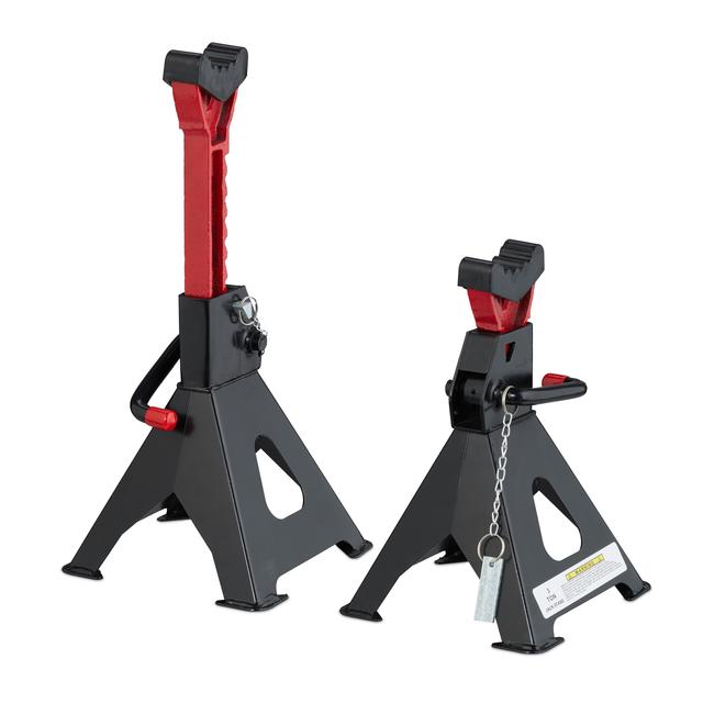 TEMU 2 X Jacking Pad In Black/red