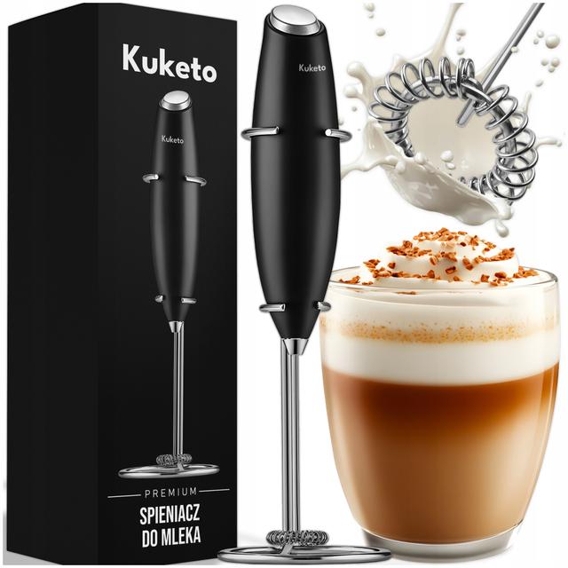 TEMU Whisk - Electric Handheld Milk Frother For Cappuccino S Desserts Mini Mixer Portable Frother For Latte And Cream Whipper Quiet High-performance Multifunctional