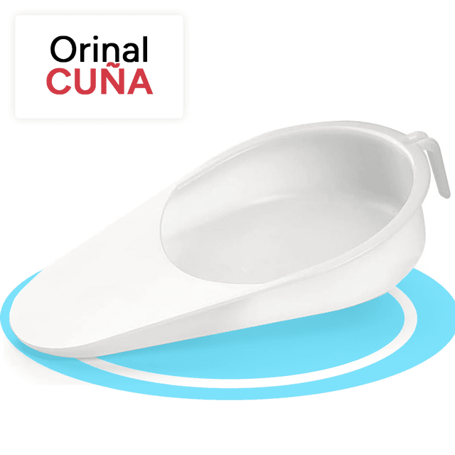 TEMU Urinoir de Lit, Urinoir Unisexe, Urinoir pour Femmes, Urinoir pour Hommes, Conteneur de et Évacuation d'Urine et de Fèces, Idéal pour le au Lit -