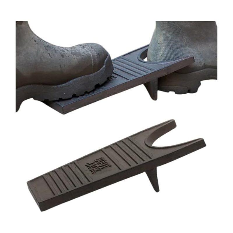 TEMU Boot Jack Cast Iron-heavy Duty Rustic Boot Remover & Puller | , Corrosion-resistant Tool For All Sizes & Types Of Boots, & Outdoor Footwear