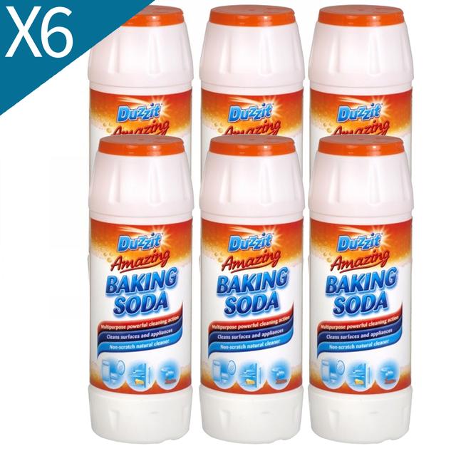 TEMU 6 X Duzzit Baking Soda 500g Multi Purpose Household Cleaner