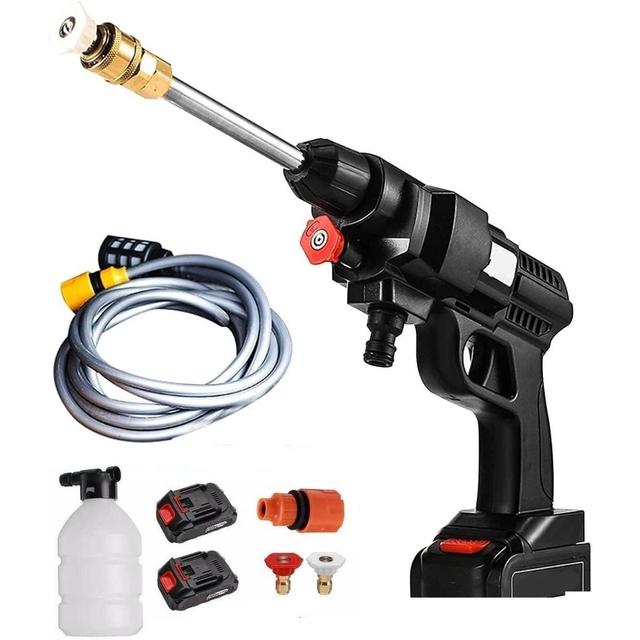 TEMU 48v Dual Battery Portable Pressure Washer – Powerful, Versatile, And Cordless