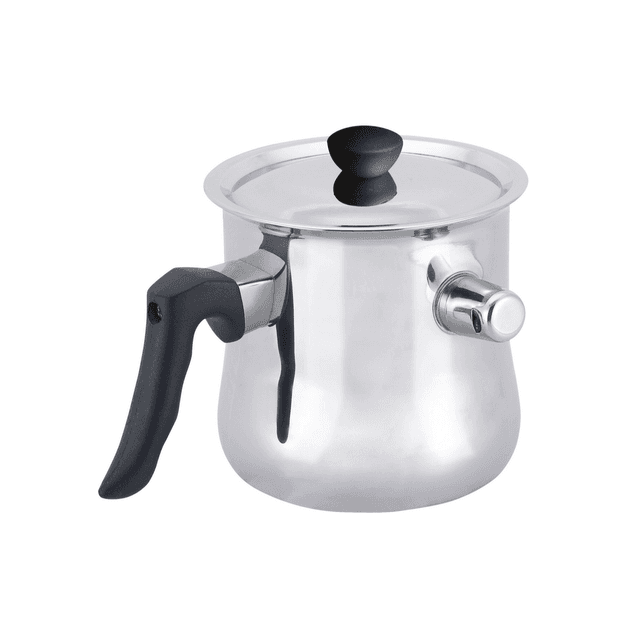 TEMU Milk Pot With A Stainless Steel Whistle 1.6l Zilner Induction Gas Zl-8702