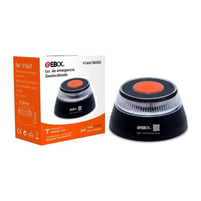 TEMU V16 DGT 3.0 Luz Emergencia Homologada Geolocalizada