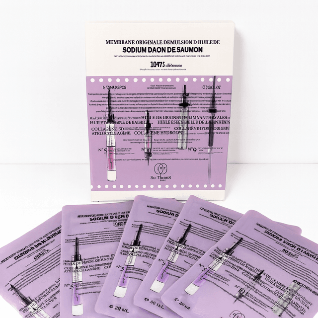 TEMU Lot de 5 pièces - So -Masque Collagène