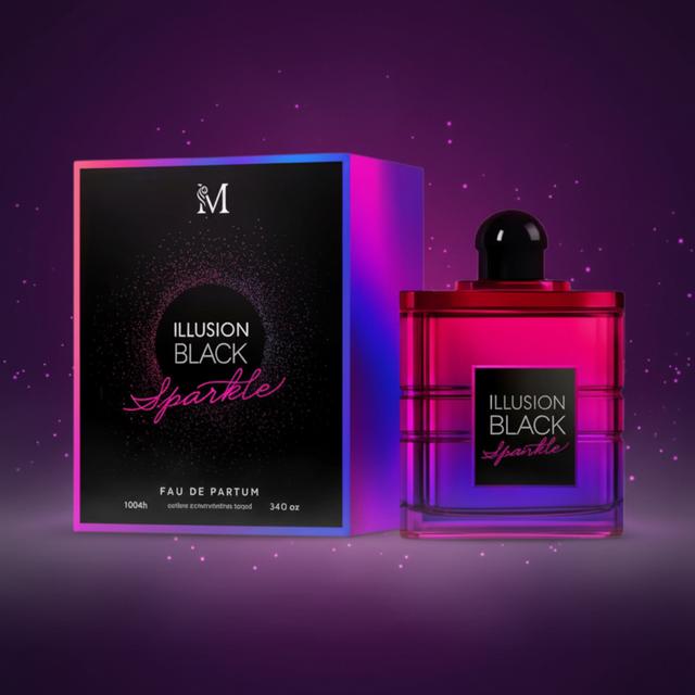 TEMU Illusion Black Sparkle Eau De Parfum For Women, 100ml – Montage Brands, Other Fragrances, Women's Perfume