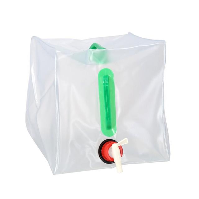 TEMU Contenedor de agua plegable de 20L, , de para vacaciones, jardín, exterior, pesca y camping, senderismo