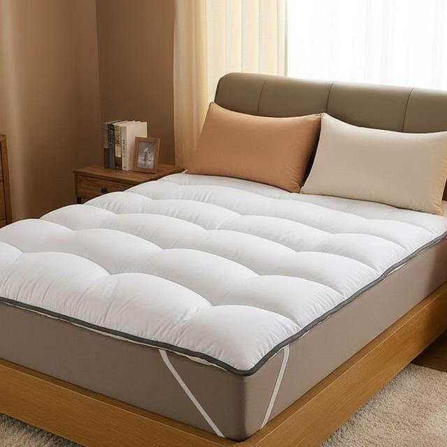 TEMU - Luxury Mattress Topper - Breathable And Ultra-comfortable - Ideal For Double, Sofa Beds, And Convertible Mattresses - And Relaxation