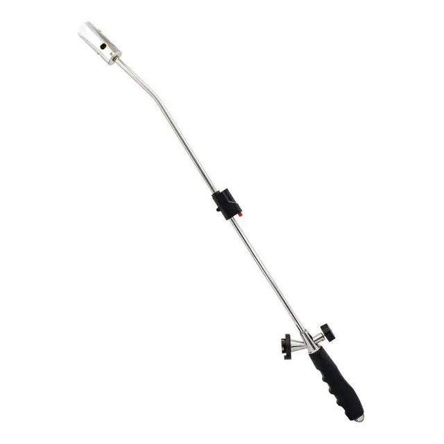 TEMU Burner With Auto Ignition, Adjustable Flame Butane Burner, For Weeds Wand Burner For Driveways & Patios