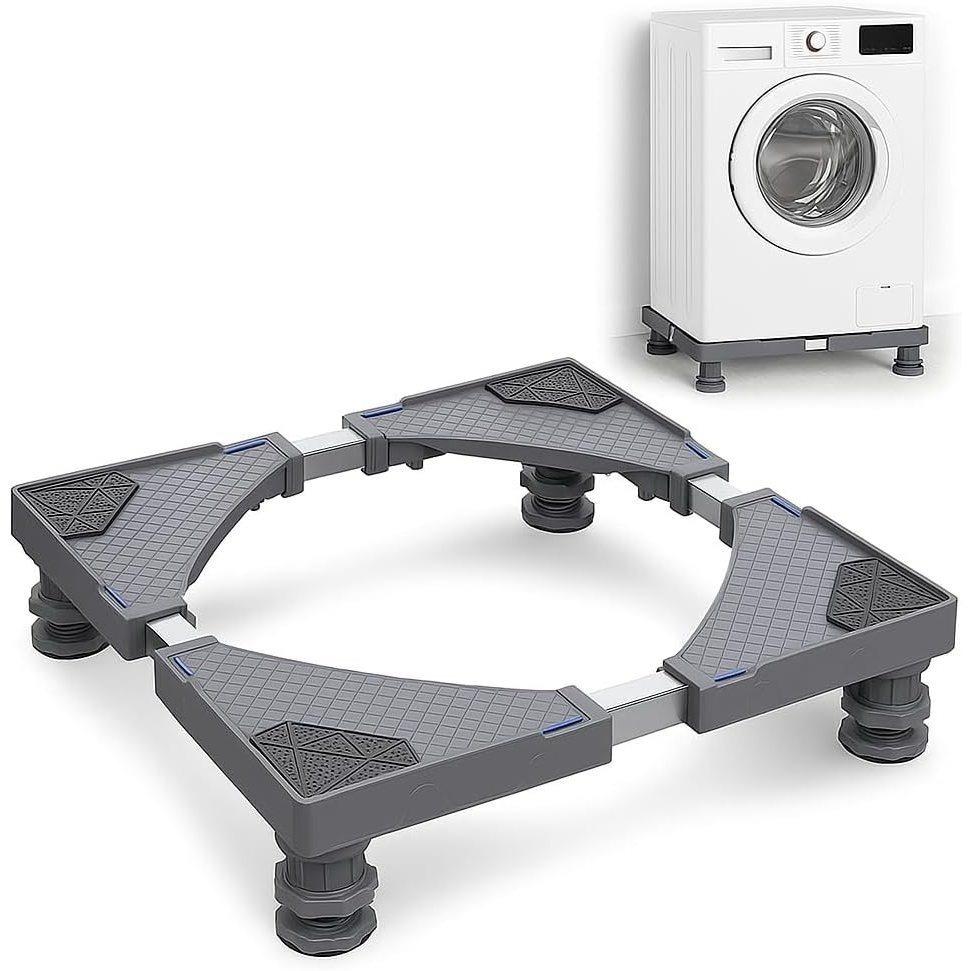 TEMU Cecaro Group Adjustable Universal Base Support For Washing Machines, Dryers And Refrigerators