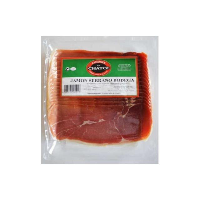 TEMU Jamón Serrano Reserva Loncheado. Paquete 500 gr. Envasado al vacío.