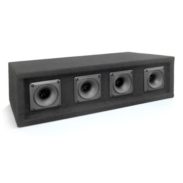 TEMU -pro Dj Loudspeaker System, 300 Watt Power, 150 Rms, 4 3-inch Horn Tweeters, , Full-range Audio , Black Carpet Surface