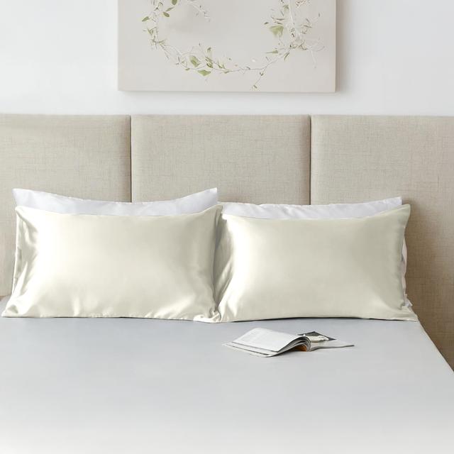 TEMU Premium Cases 2 Pack Size (45x75 Cm) Pillowcase For Hair And Skin With Envelope Closure, Anti Allergy Pillow Covers, Gifts For Women
