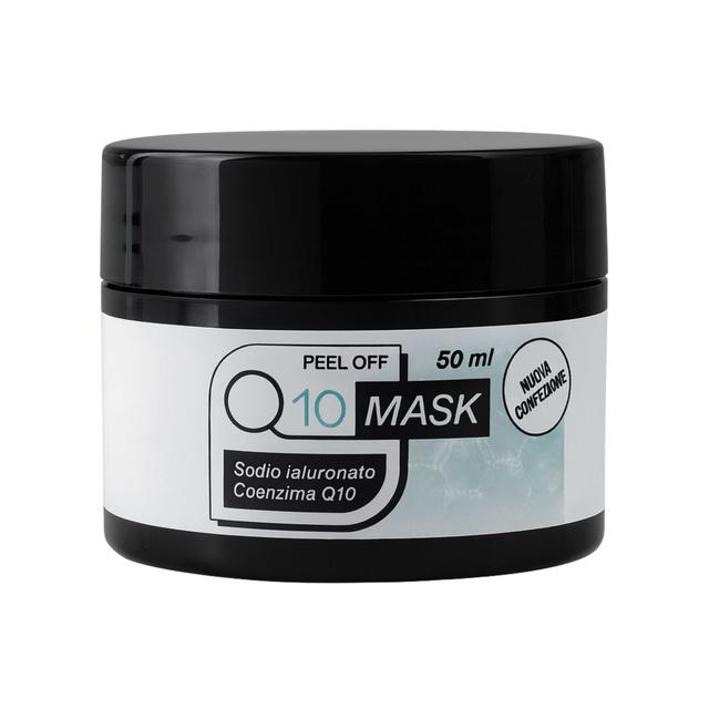 TEMU Q10 Mask - Anti-aging Face Mask With Coenzyme Q10 And Hyaluronic Acid - Lifting, Peel Off, Moisturizing And Plumping Effect - 50ml Alohalabs