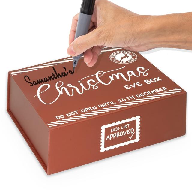 TEMU Tanness Santa - Special Delivery Customisable Christmas Mail Box - Gifting Box For