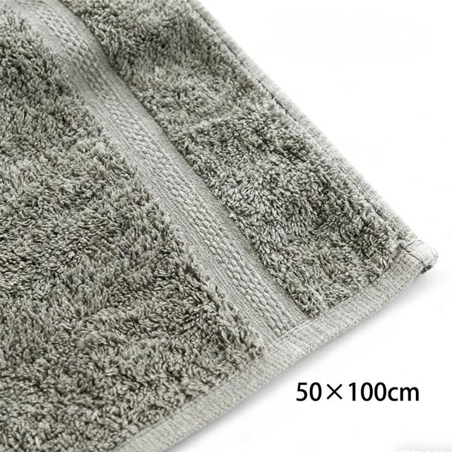 TEMU Toalla 100% algodón | Tejido | Muy absorbente | Toalla facial | 500g | | Negro | 30×50cm, 50×100cm, 70×140cm