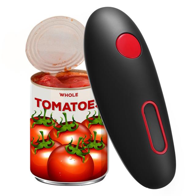 TEMU Electric Can Opener - 360° Rotation With Auto Stop Feature, Operation Seniors, Arthritis Sufferers & Commercial Kitchens