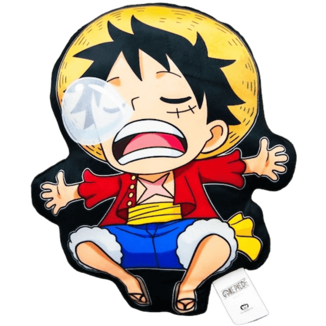 TEMU 3d Shaped Plush Pillow For Kids, Polyester Pirate 1 Monkey Sound Shape Design