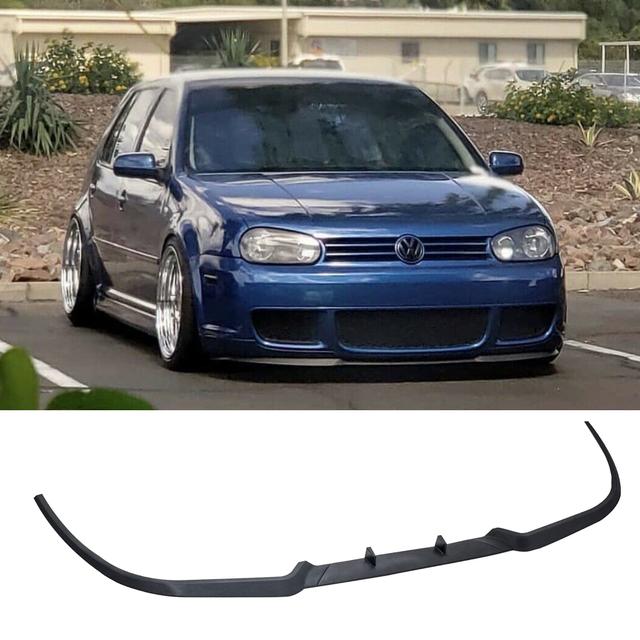TEMU -choque frontal para Volkswagen VW Golf 4 R32 IV R os carros Difusor Spoiler Euro Universal