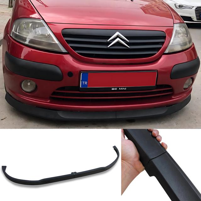 TEMU Front Bumper Lip Wrap For C3 2003-2010 All Car Adjustable Universal Car Tuning