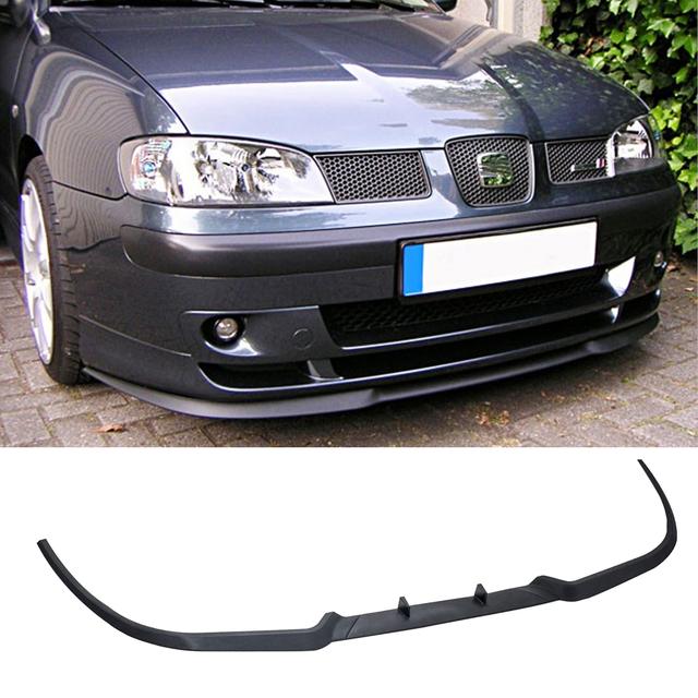TEMU Elülső lökhárító száj Seat MK2 MK3 6K R modellhez, univerzális diffúzor spoiler száj, minden autóhoz