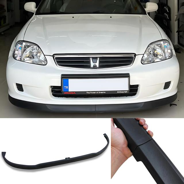 TEMU Front Bumper Lip Wrap For 1996-2001 - Adjustable Universal Car Tuning