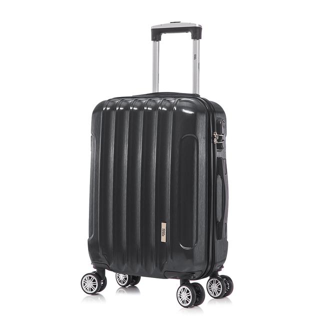 TEMU Maleta de Cabina Policarbonato 55x40x20cm (40L) - 20 Pulgadas - Negro/Azul///AzulMarino/Plaeada/RosaDorada/