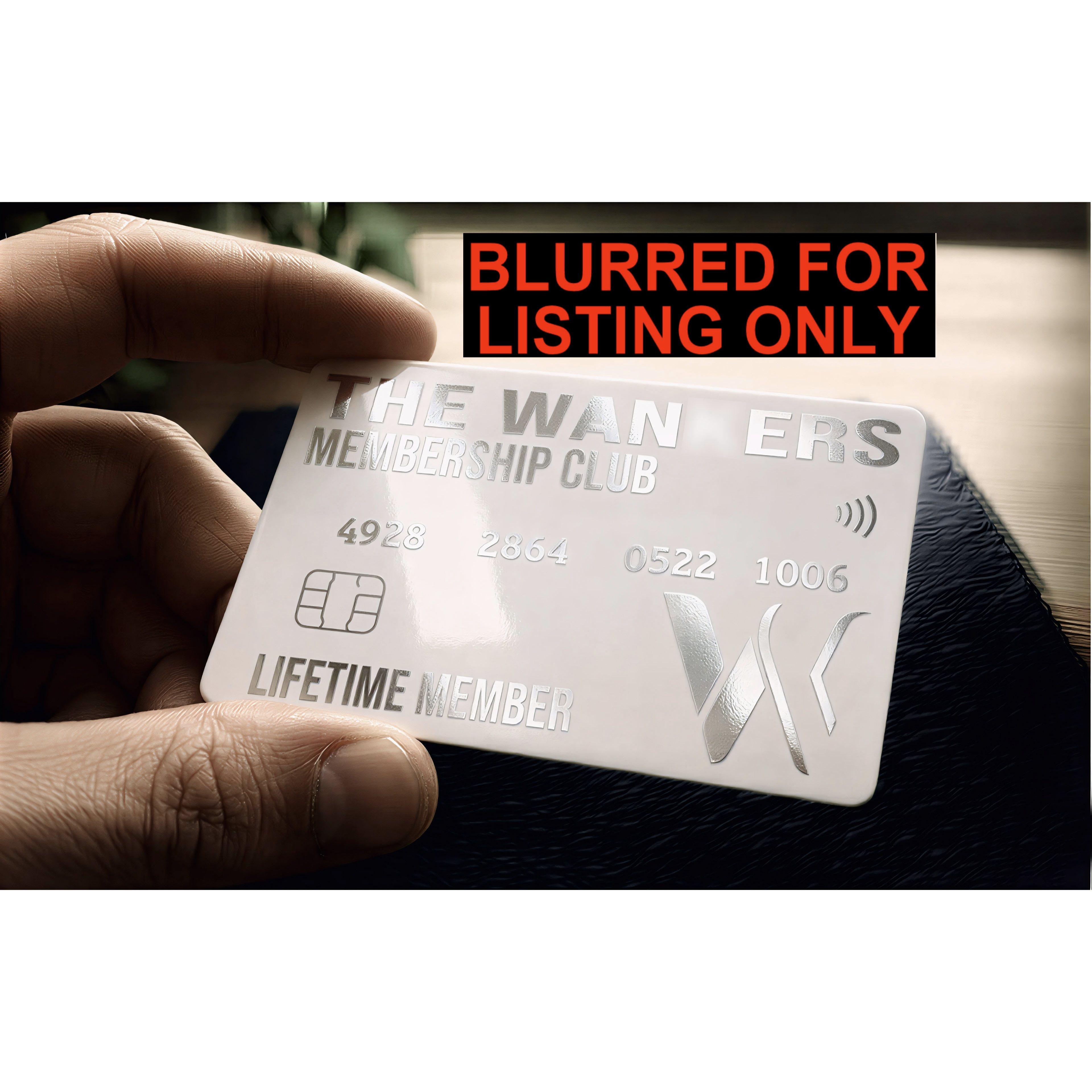 TEMU Wan*ers Membership Card - Fun Joke Novelty Gift - Secret Santa, Birthdays, Stag Do's -