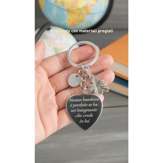 TEMU Keychain With Engraved