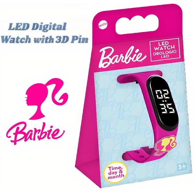 TEMU Digital Watch For Kids With 3d Pin Led