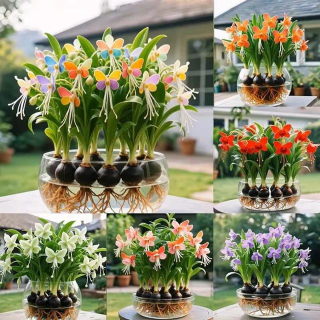 TEMU Continuous Flowering 58pcs Orchid Seeds Cold Resistant And Heat-resistant Indoor & Outdoor Plants Bonsai Home Garden Special