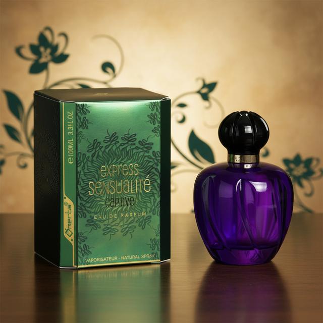 TEMU Eau De Parfum Woman 100 Ml - And Seductive Feminine Perfume, Deep And Sophisticated Oriental Floral Scent, Long-lasting Fragrance Ideal For Night, And Elegant Gift